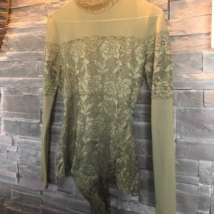 Guess Other - Guess green lace see through bodysuit Guess Other - Guess green lace see through bodysuit